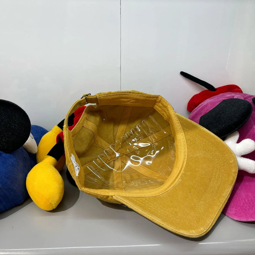 Gorra de béisbol con orejas de ratón de dibujos animados para niñas, estilo de pico de pato de Anime Y2K, sombrilla de moda para actividades al aire libre, gorra de moda para mujeres