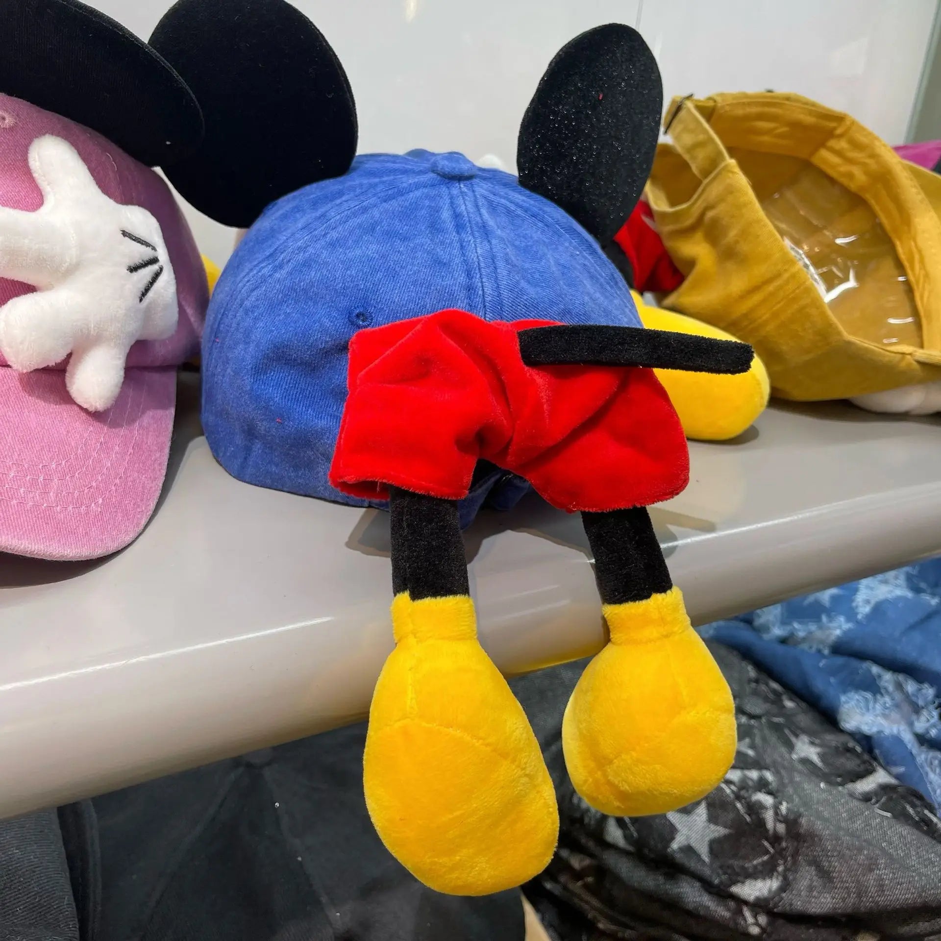 Gorra de béisbol con orejas de ratón de dibujos animados para niñas, estilo de pico de pato de Anime Y2K, sombrilla de moda para actividades al aire libre, gorra de moda para mujeres