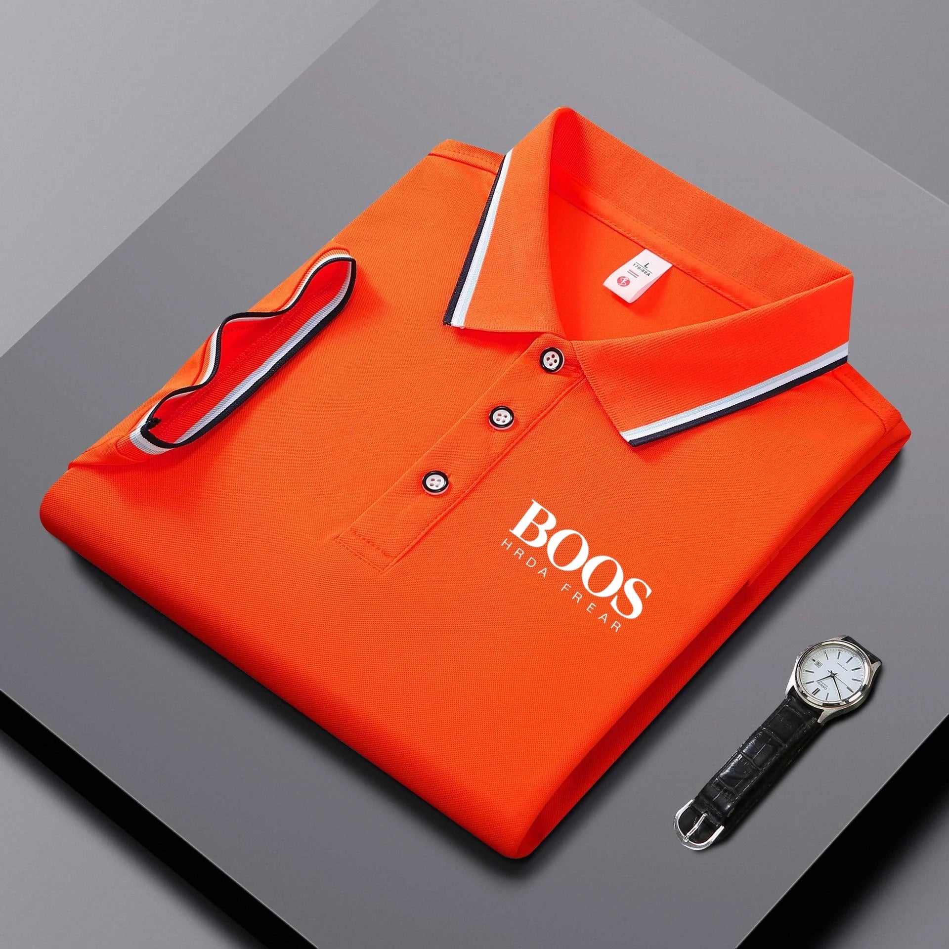 Polo Casual Bordado para Hombre — Cómodo, Fresco y Verstil