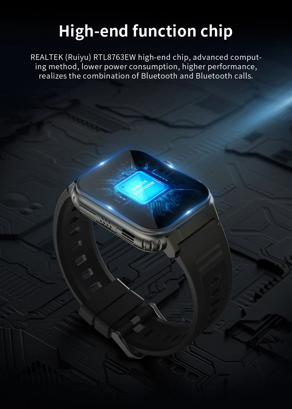 LIGE-reloj inteligente para hombre y mujer, accesorio de pulsera resistente al agua con Bluetooth, llamadas, Batería grande de 600Mah, seguimiento de actividad deportiva, música Local, 100