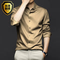 Camisa Social Antiarrugas para Hombre — Ajustada, Cómoda y Elegante