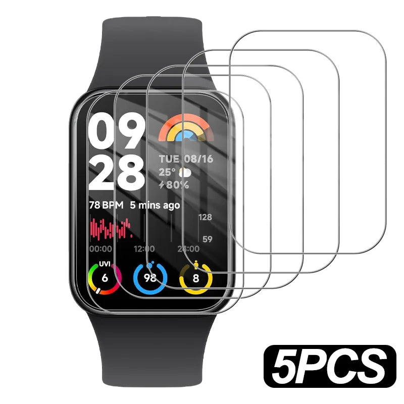 Protector de pantalla de vidrio templado para Xiaomi Mi Band 8 Pro, película protectora transparente para accesorios Mi Band8 Pro, 1-5 uds.