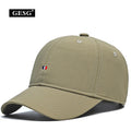 InlnDtor-gorra de béisbol con visera para hombre, gorra simple estándar de cabeza grande redonda, con protector solar, informal, para primavera y verano