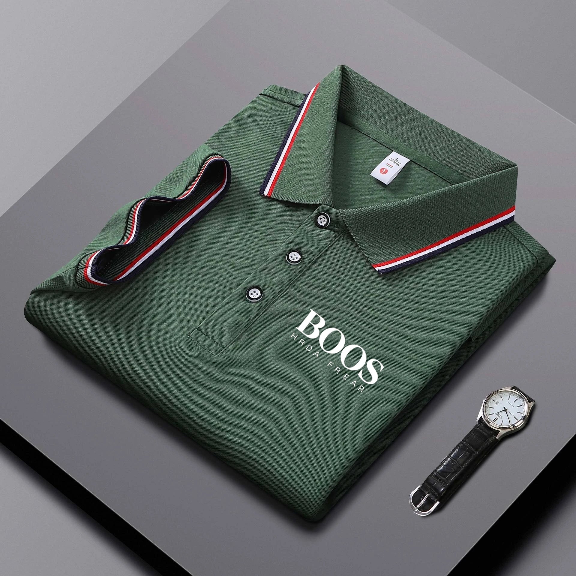 Polo Casual Bordado para Hombre — Cómodo, Fresco y Verstil
