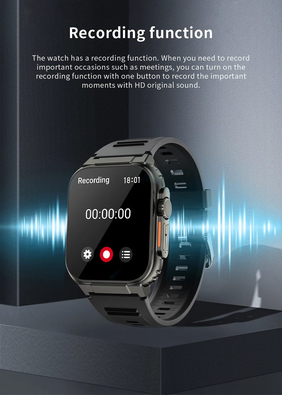 LIGE-reloj inteligente para hombre y mujer, accesorio de pulsera resistente al agua con Bluetooth, llamadas, Batería grande de 600Mah, seguimiento de actividad deportiva, música Local, 100