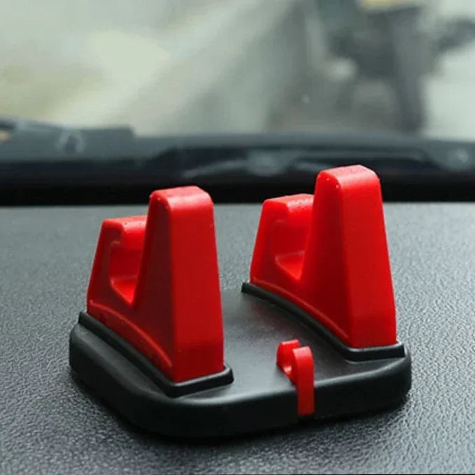 Soporte de silicona para teléfono de coche, soporte giratorio 360 para teléfonos, soporte GPS para salpicadero, soporte estable para teléfono móvil en el coche