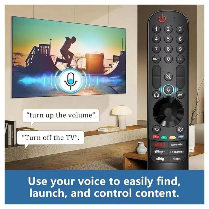Mando a distancia mágico de repuesto MR23GA para LG TV, Compatible con todos los LG con función de voz, OLED inteligente, QNED, UHD, 4K, 8K, nuevo