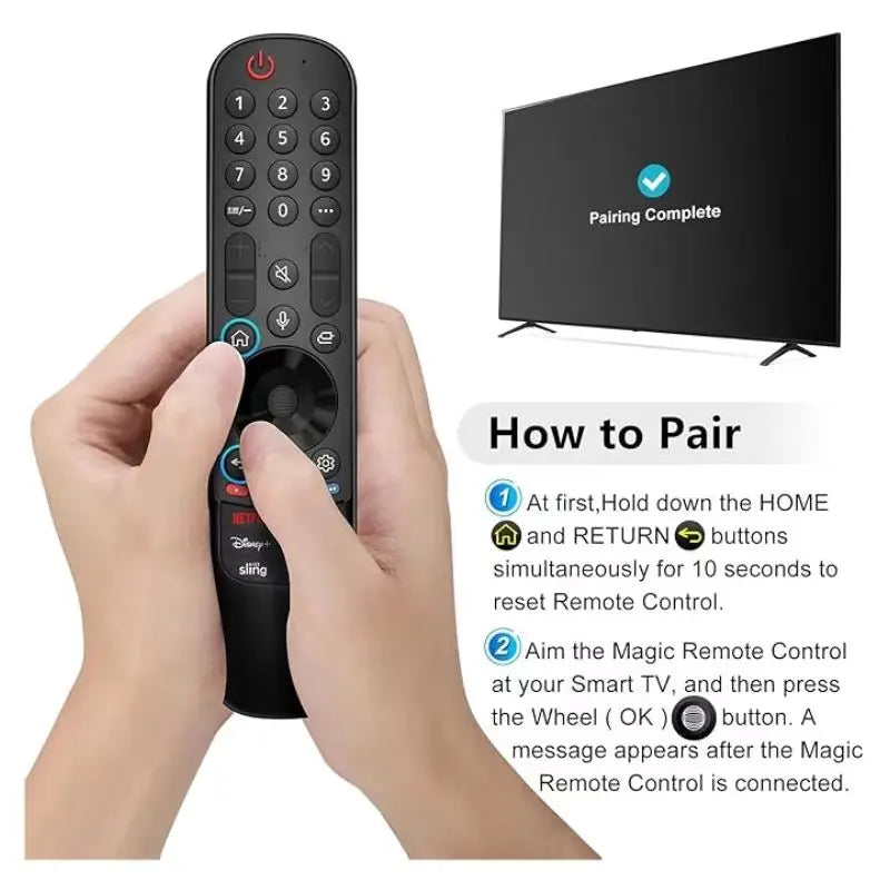 Mando a distancia mágico de repuesto MR23GA para LG TV, Compatible con todos los LG con función de voz, OLED inteligente, QNED, UHD, 4K, 8K, nuevo