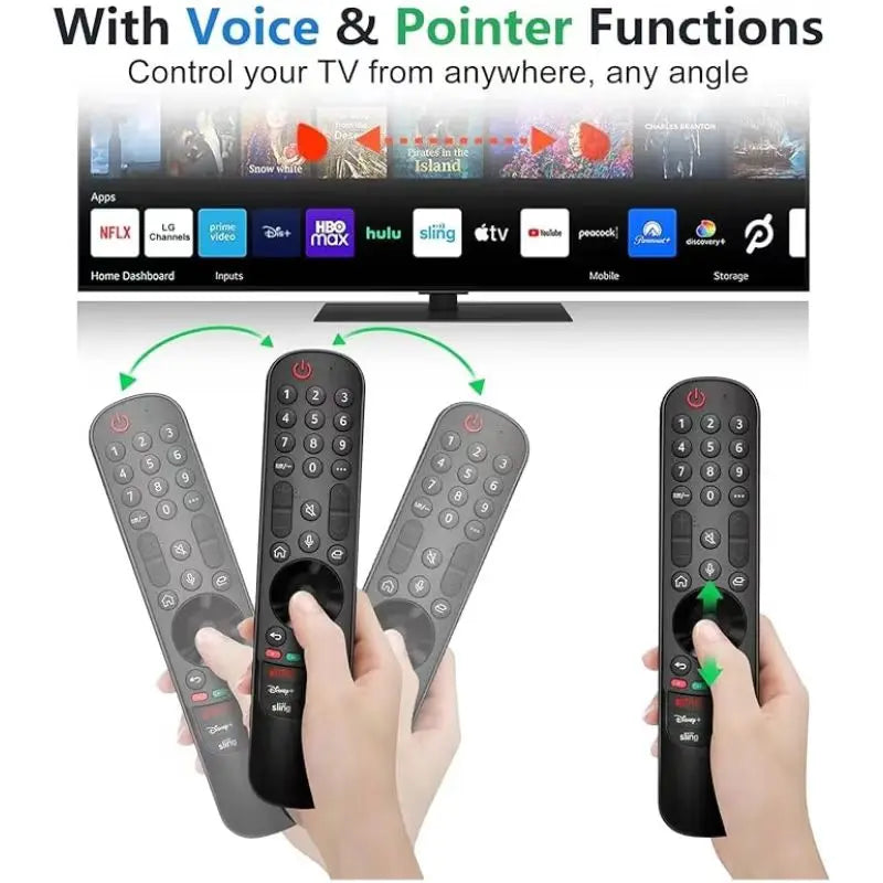 Mando a distancia mágico de repuesto MR23GA para LG TV, Compatible con todos los LG con función de voz, OLED inteligente, QNED, UHD, 4K, 8K, nuevo