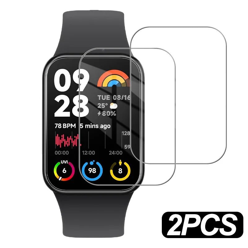 Protector de pantalla de vidrio templado para Xiaomi Mi Band 8 Pro, película protectora transparente para accesorios Mi Band8 Pro, 1-5 uds.