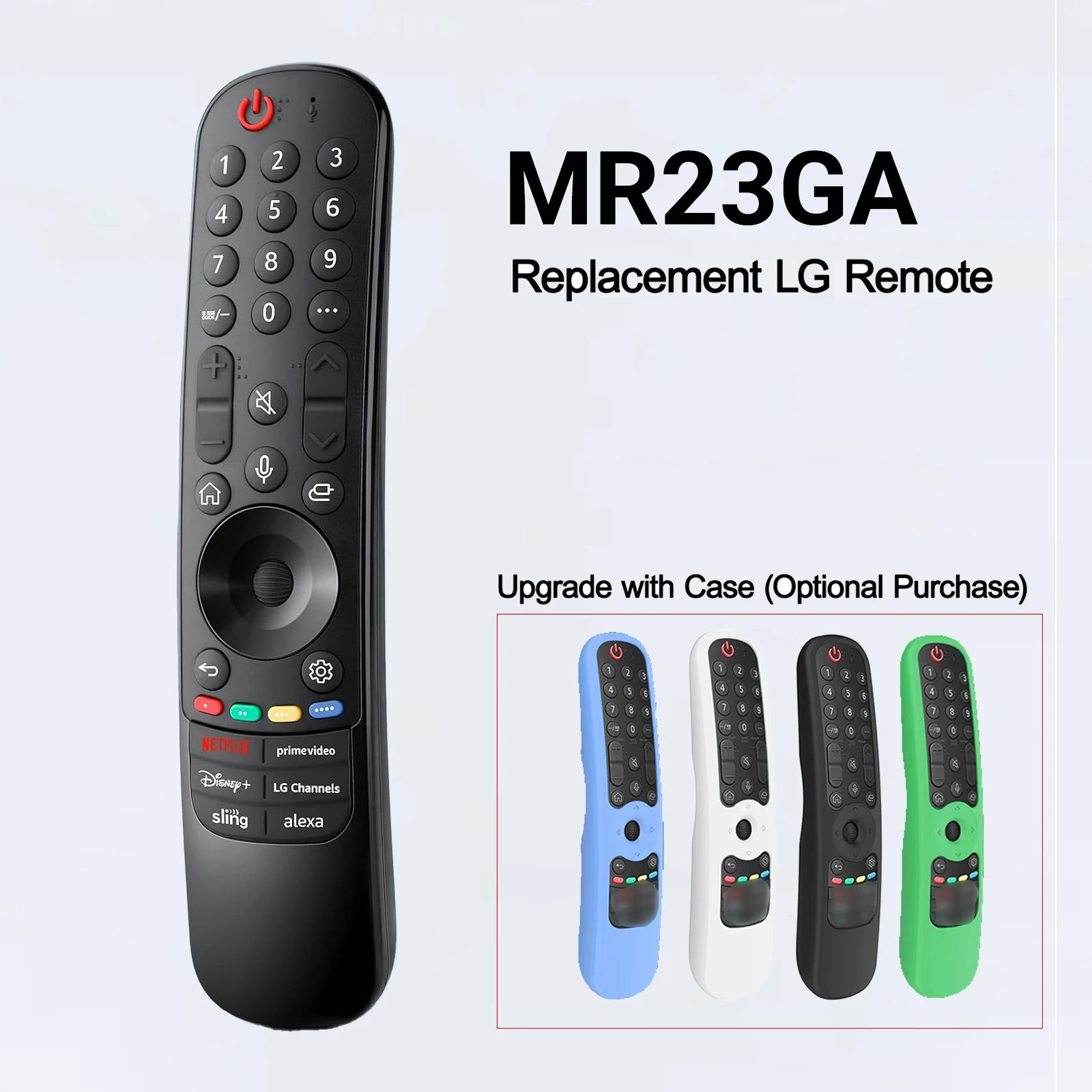 Mando a distancia mágico de repuesto MR23GA para LG TV, Compatible con todos los LG con función de voz, OLED inteligente, QNED, UHD, 4K, 8K, nuevo