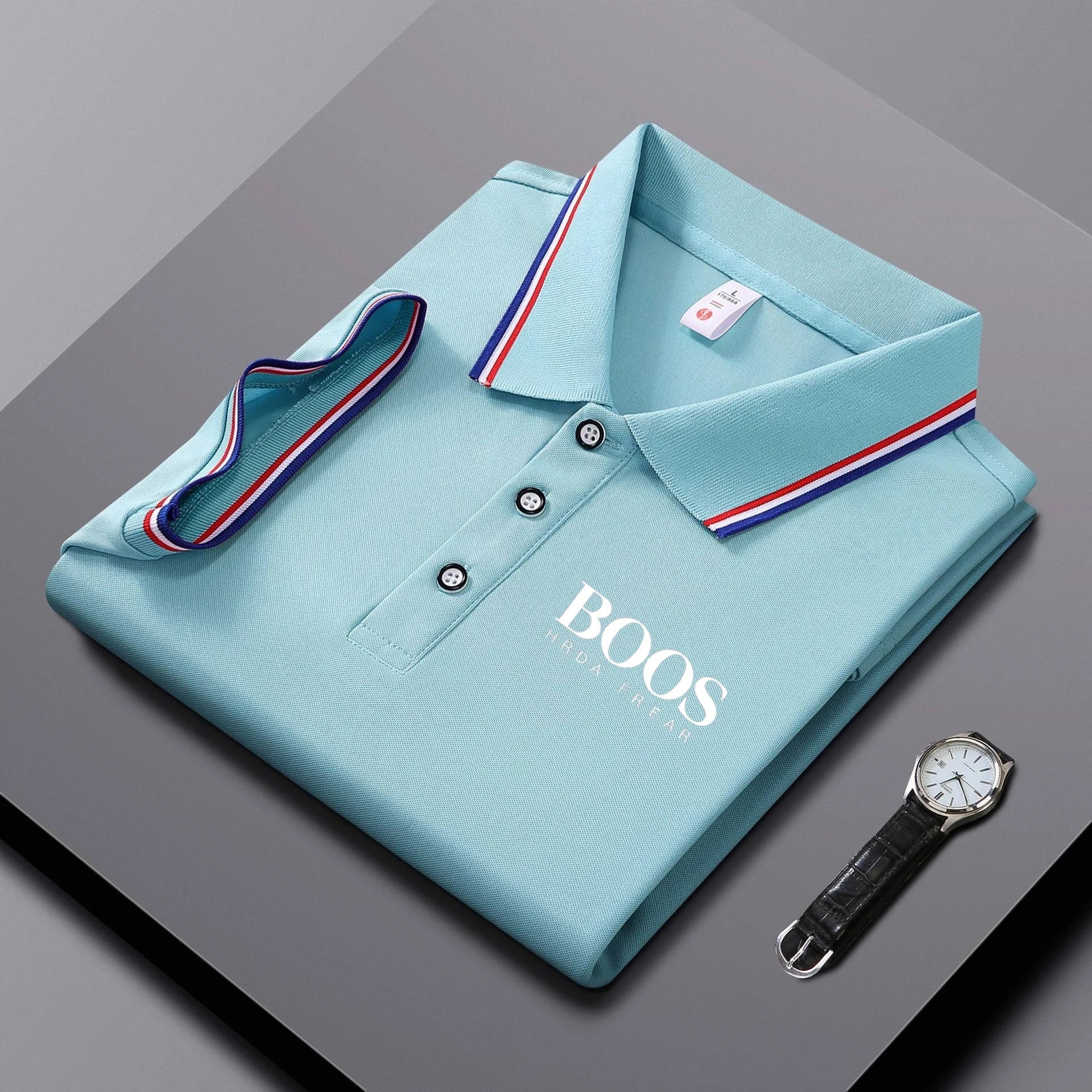 Polo Casual Bordado para Hombre — Cómodo, Fresco y Verstil