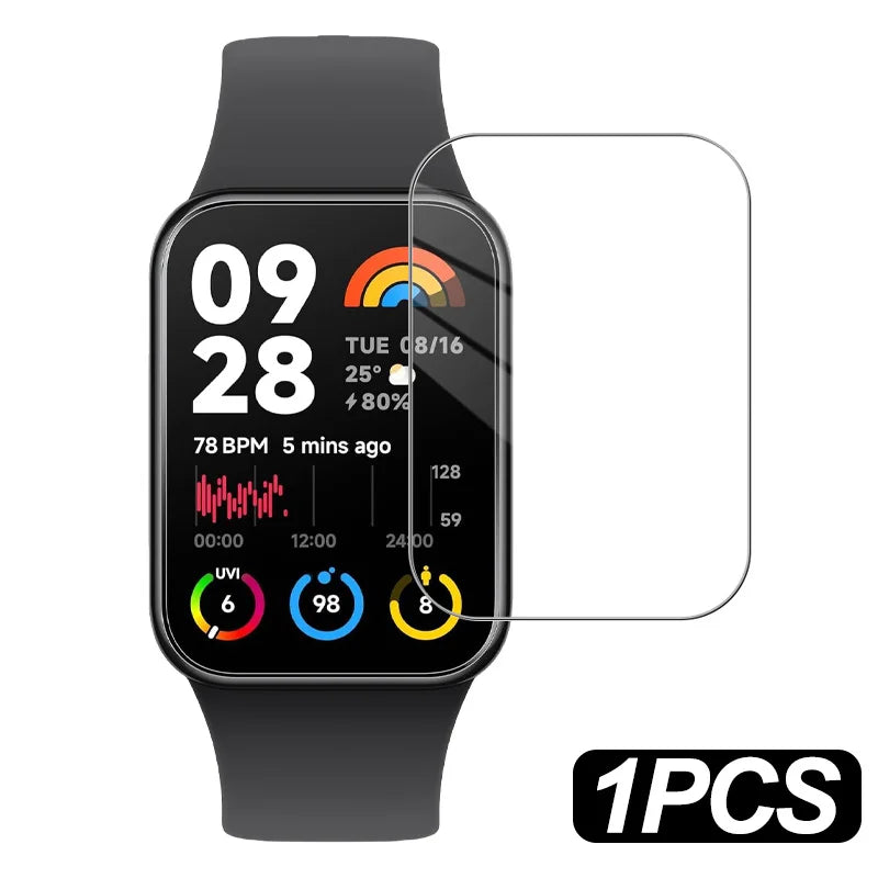 Protector de pantalla de vidrio templado para Xiaomi Mi Band 8 Pro, película protectora transparente para accesorios Mi Band8 Pro, 1-5 uds.